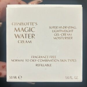 Charlotte Tilbury Magic Water Cream moisturizer 1.7 ounce new unused